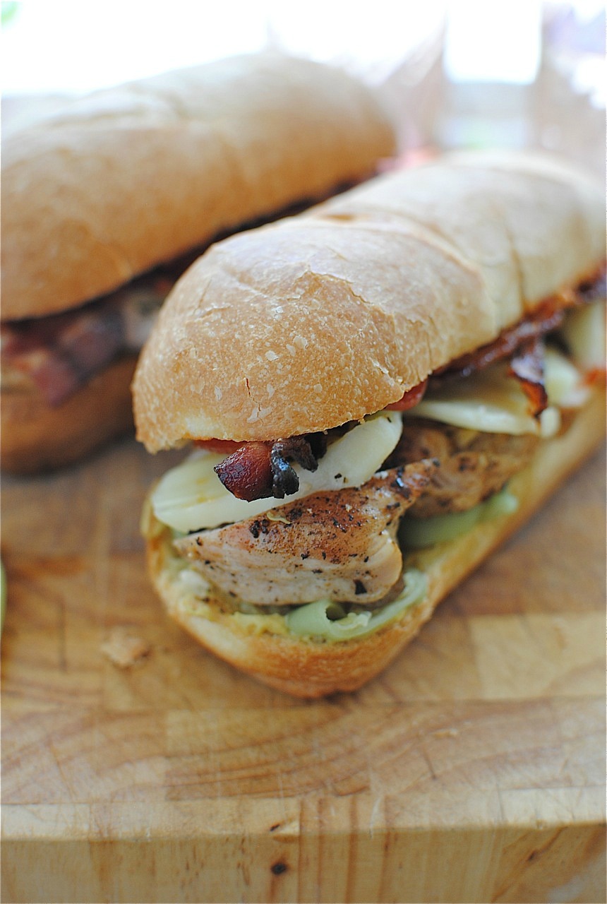 Loaded Italian Chicken Sub Sandwiches | Bev Cooks
