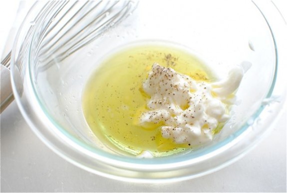 Lemony Roasted Potato Salad / Bev Cooks