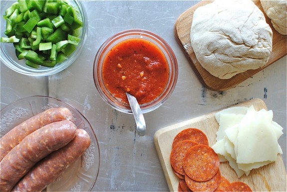 Italian Sausage and Pepperoni Stromboli / Bev Cooks