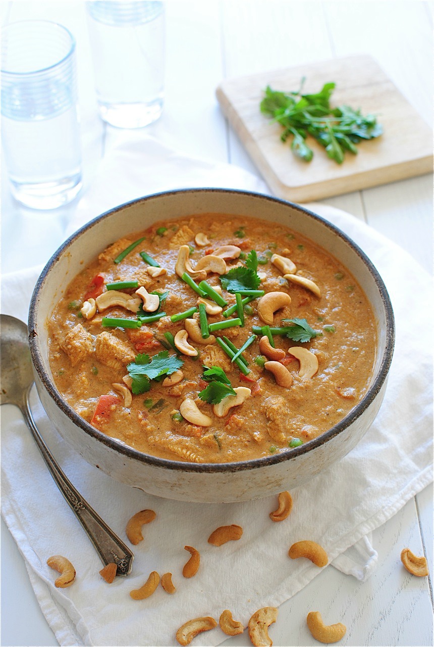 creamy cashew chicken