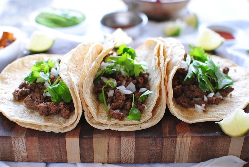 Simple Beef Street Tacos | Bev Cooks