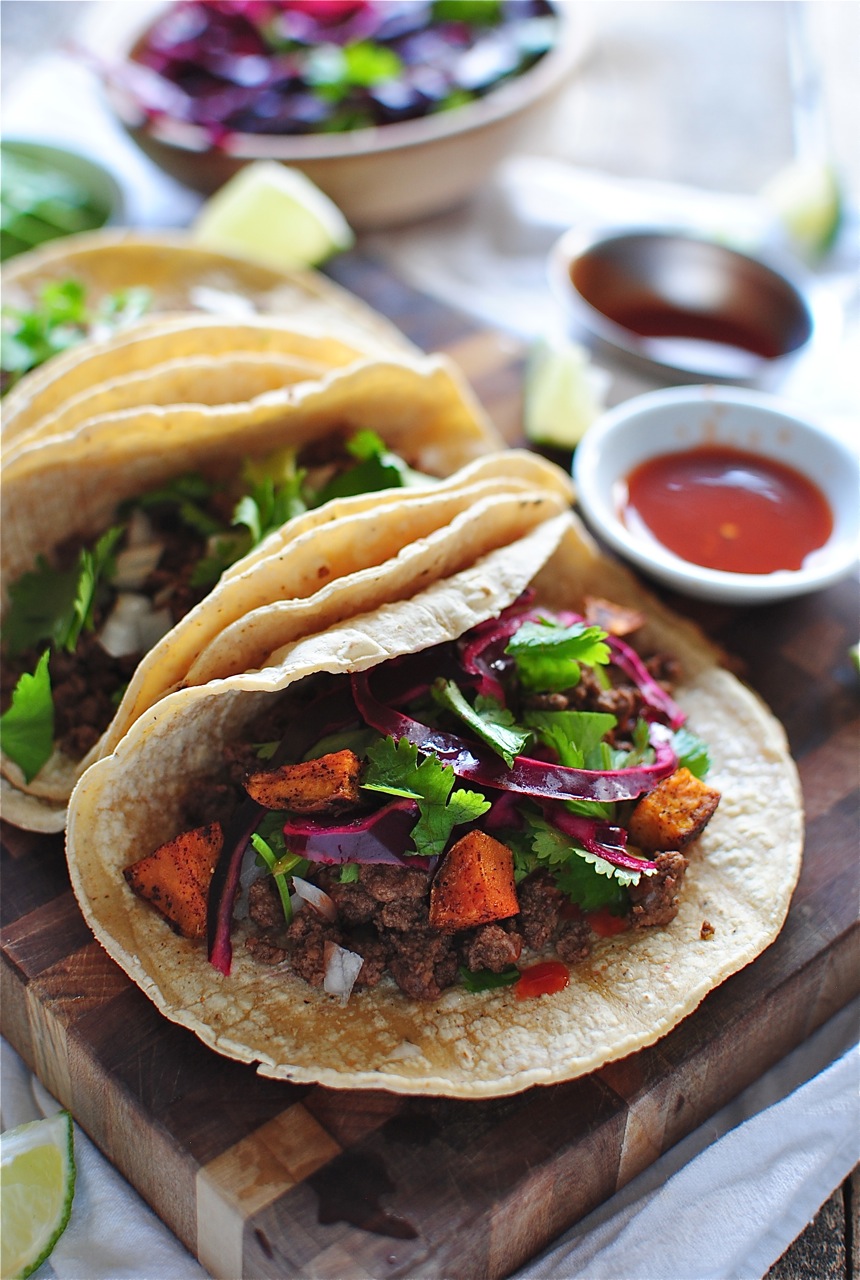 Simple Beef Street Tacos | Bev Cooks
