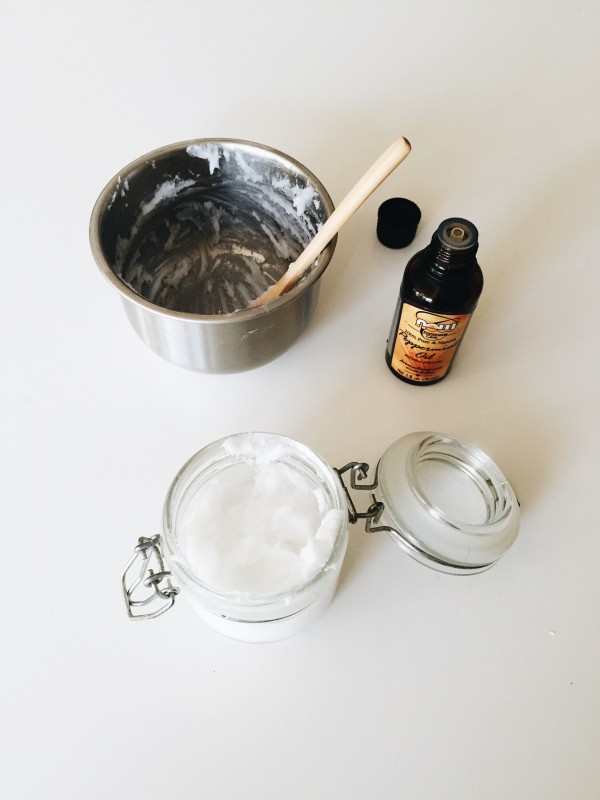 DIY peppermint toothpaste!