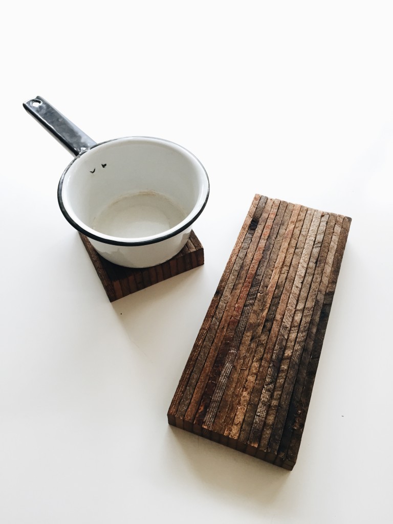 Reclaimed Wood Trivets/Serving Boards  / available on Flotsamist Etsy store