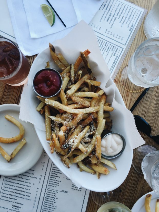 Truffle Fries for dinner - Obviously. 
