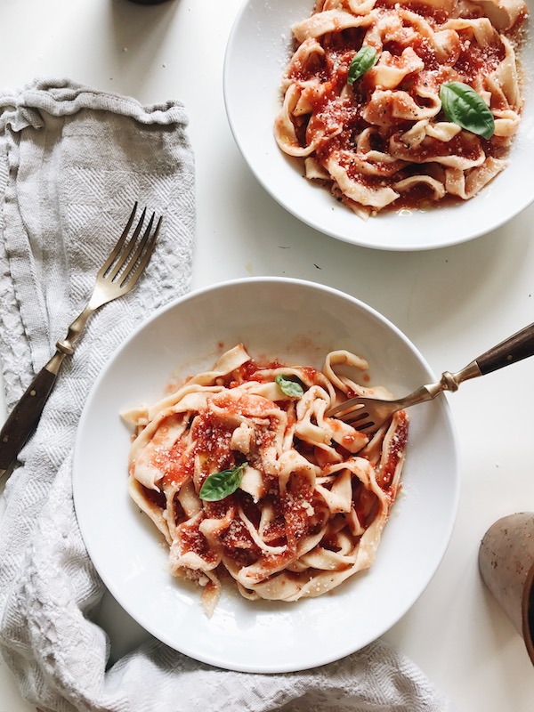 The Easiest Fresh Pasta - Bev Cooks