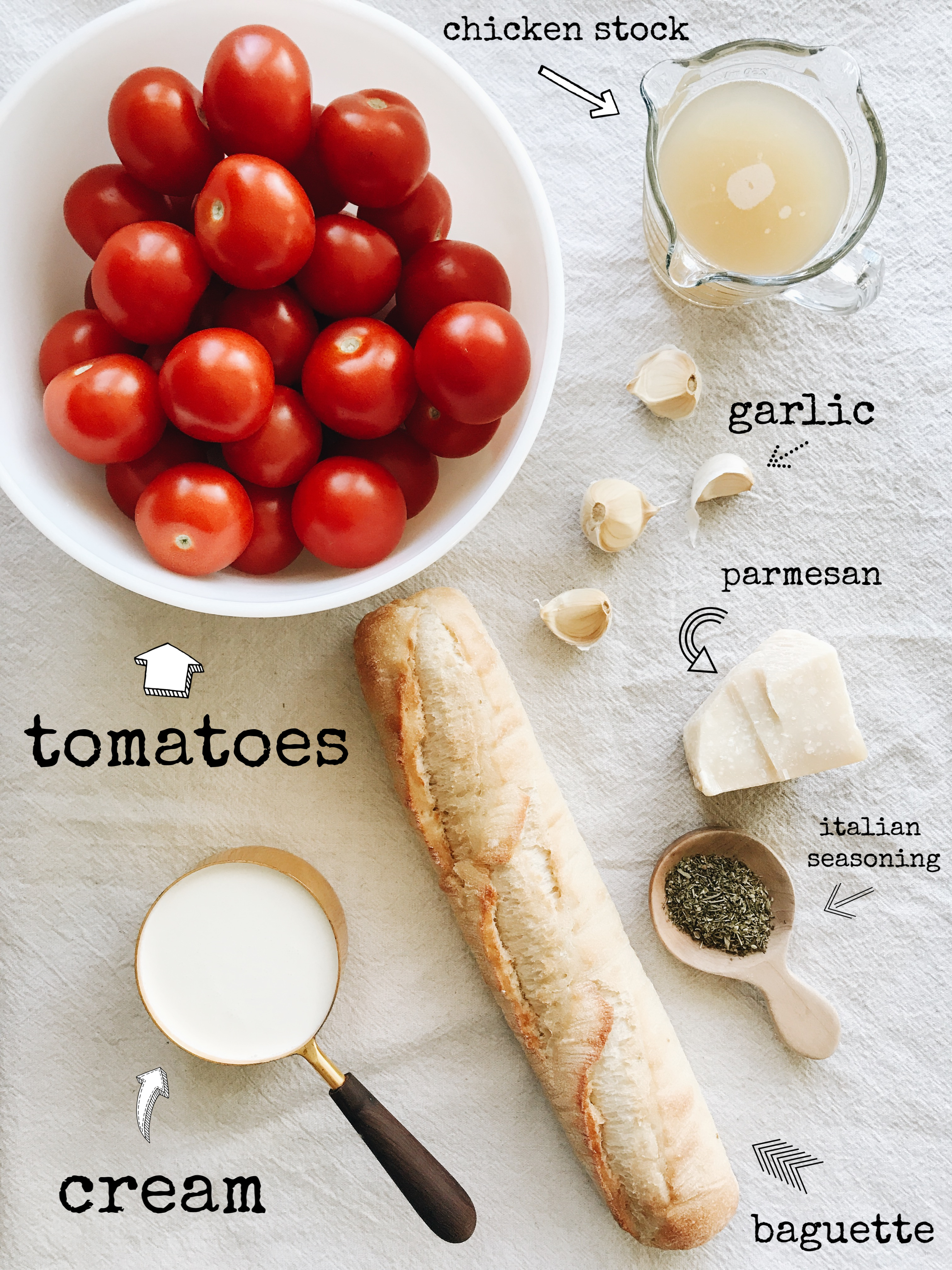 Creamy Roasted Tomato Soup / Bev Cooks