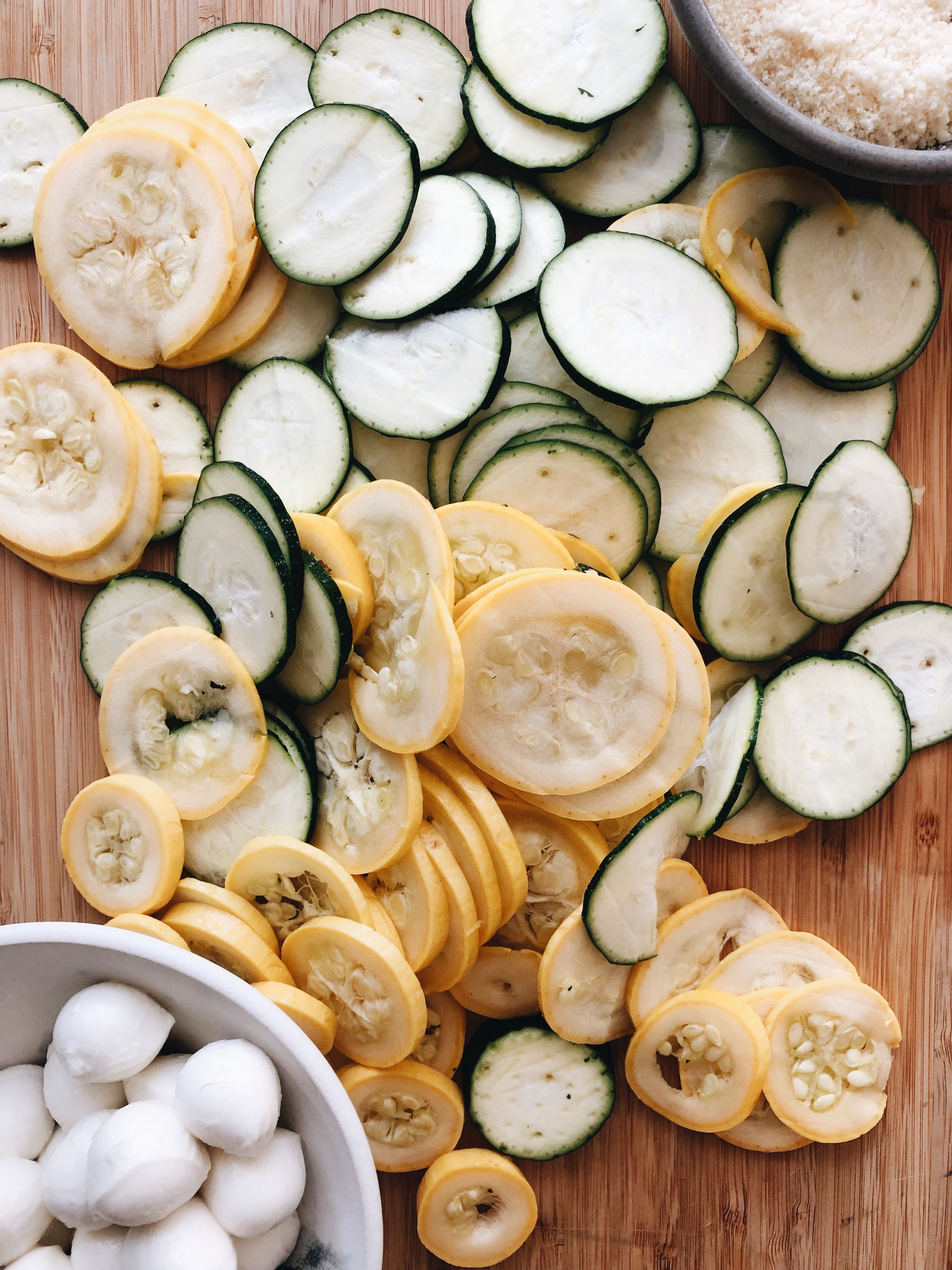 Cheesy Vegetable Gratin / Bev Cooks
