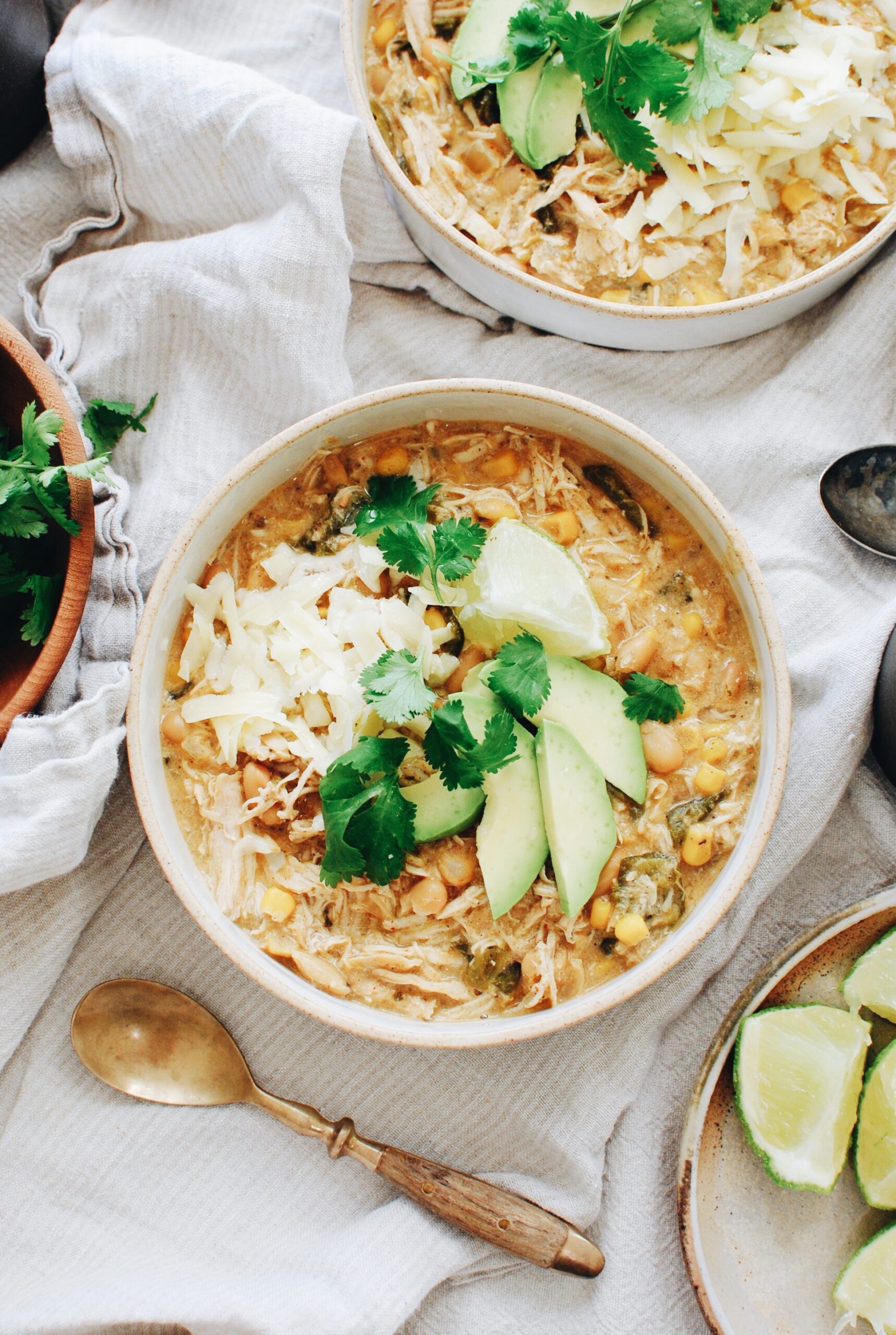 White Chicken Chili Recipe - Brown Eyed Baker