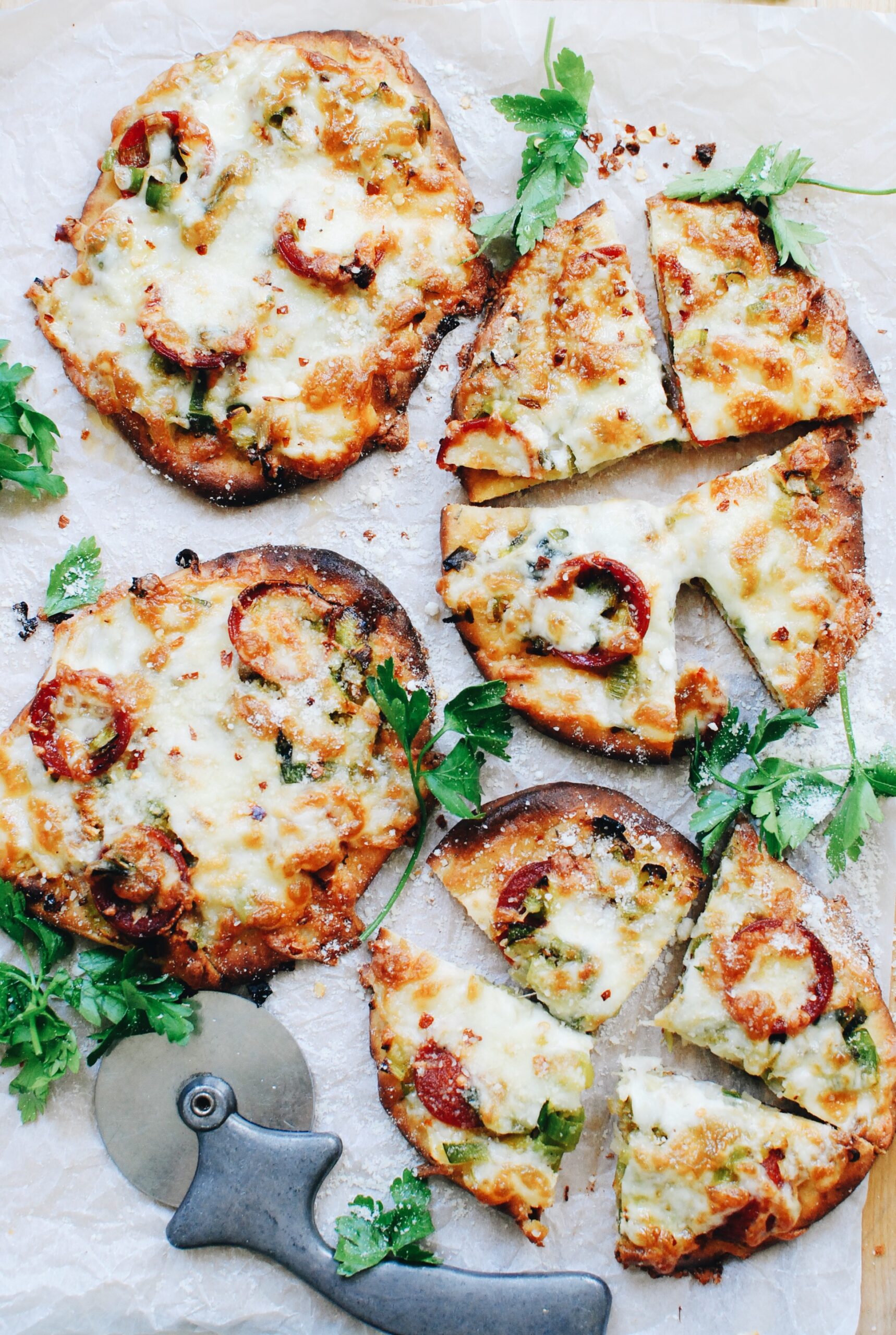 Potato, Leek and Bacon Pizza - Bev Cooks