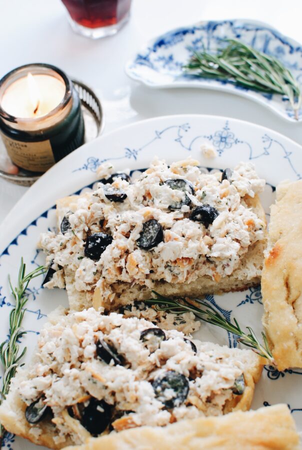 Rosemary Chicken Salad With Homemade Focaccia Bev Cooks