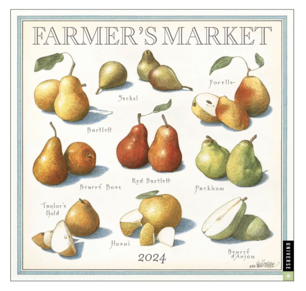 Farmer's Market calendar / bev cooks