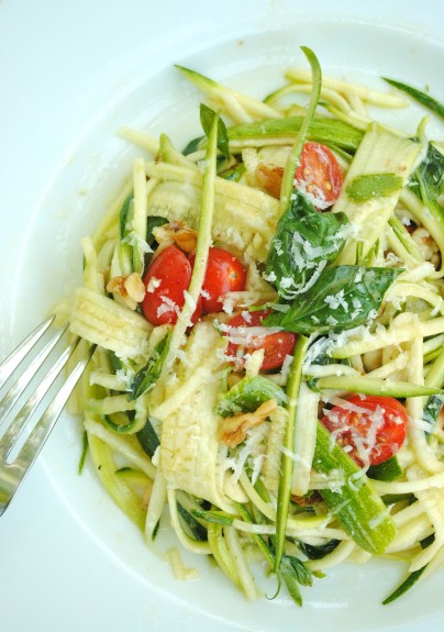 Zucchini Pasta: I Might Die. - Bev Cooks