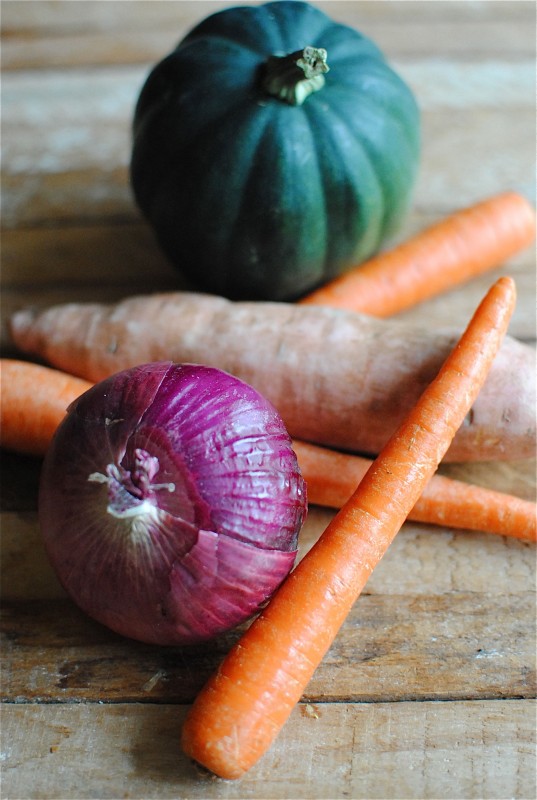 Indian Spiced Roasted Vegetables Over Lentils Bev Cooks