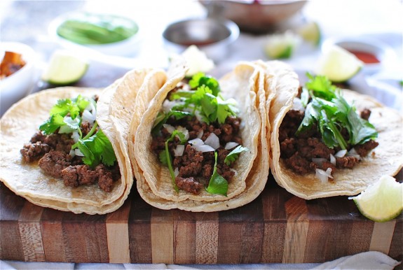Simple Beef Street Tacos - Bev Cooks