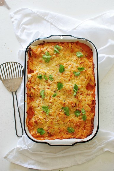 Spicy Chicken and Spinach Enchiladas - Bev Cooks