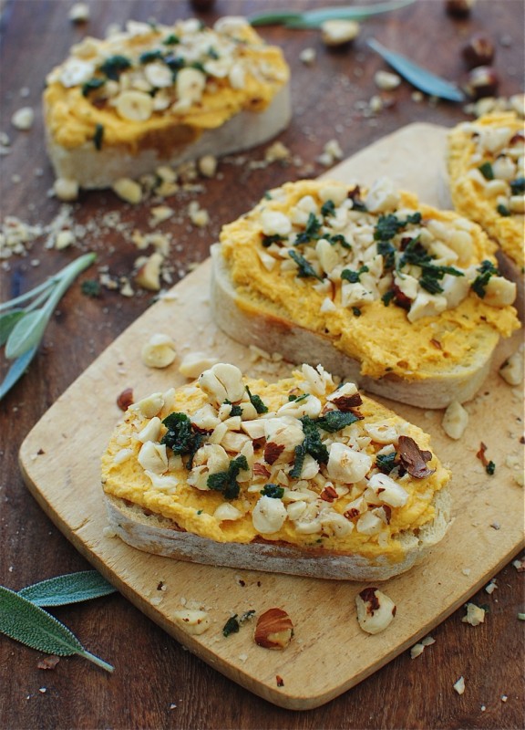 Spiced Autumn Crostini / Bev Cooks (Seriously Delish Giveaway)