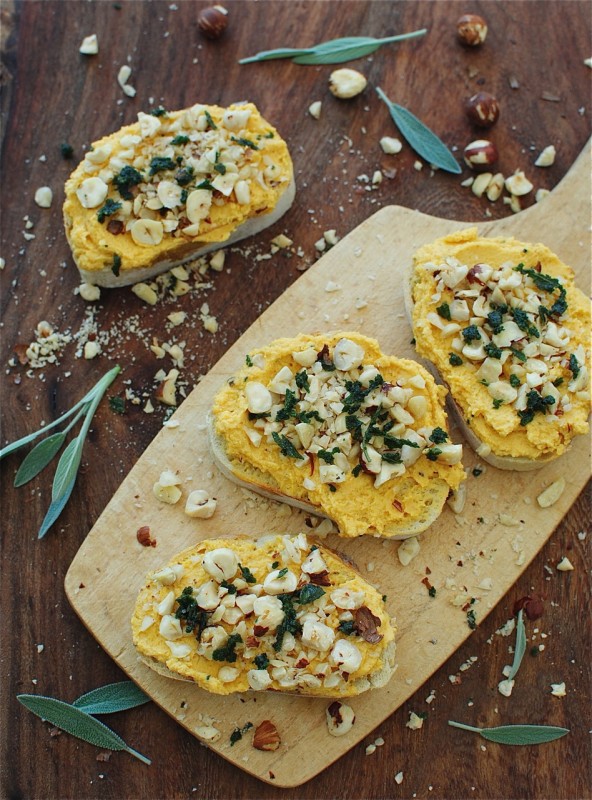 Spiced Autumn Crostini / Bev Cooks (Seriously Delish Giveaway)