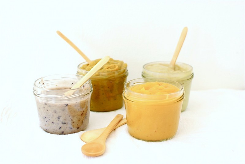 Baby Food Purees / Bev Cooks