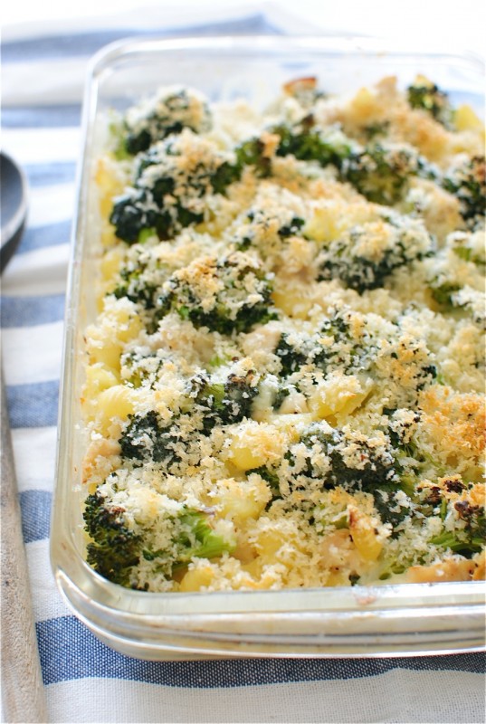 Chicken and Broccoli Alfredo Bake / Bev Cooks