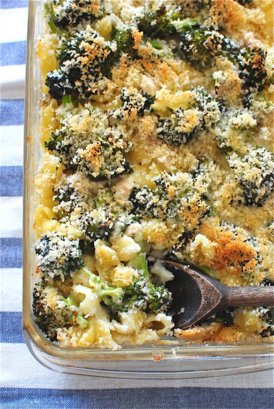 Chicken and Broccoli Alfredo Bake / Bev Cooks