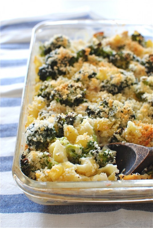 Chicken and Broccoli Alfredo Bake / Bev Cooks