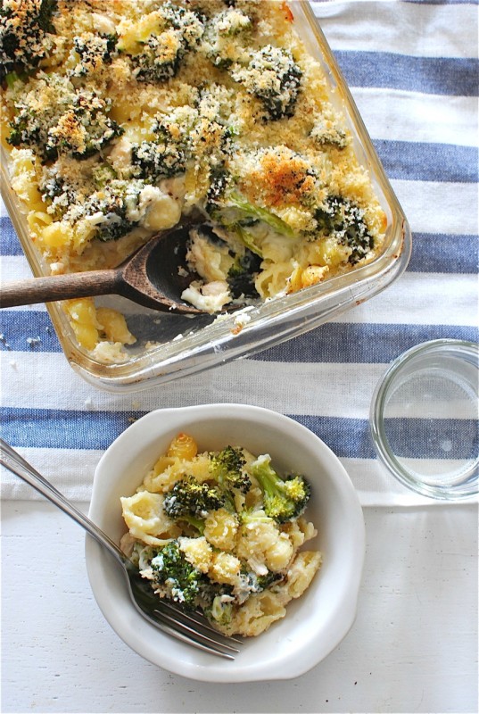 Chicken and Broccoli Alfredo Bake / Bev Cooks