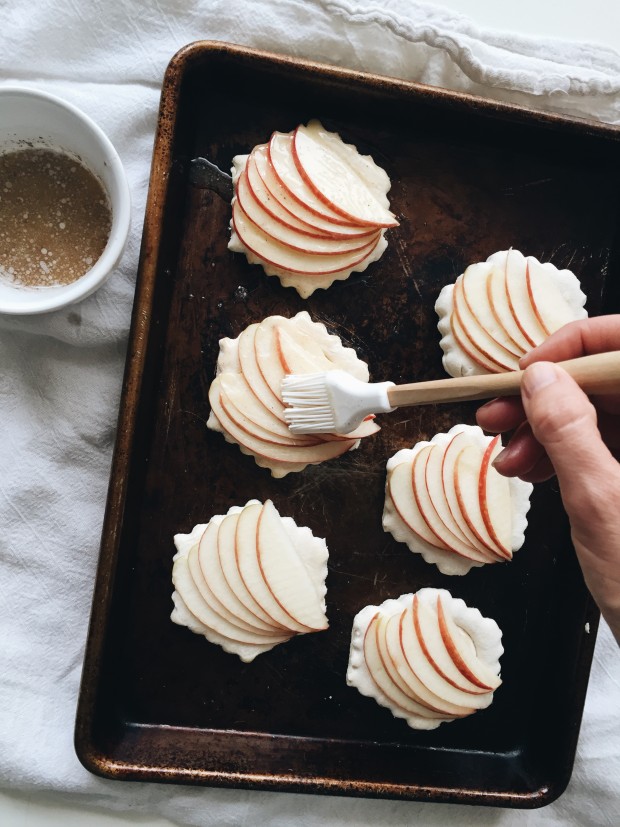 Apple Pastries with Homemade Dulce de Leche / Bev Cooks