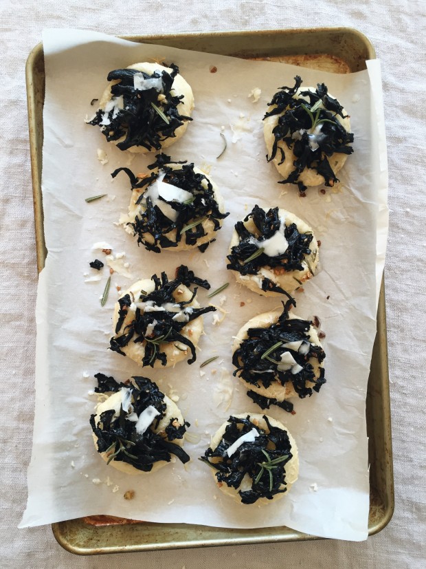 Black Trumpet Mushroom Puff Pastries / Bev Cooks