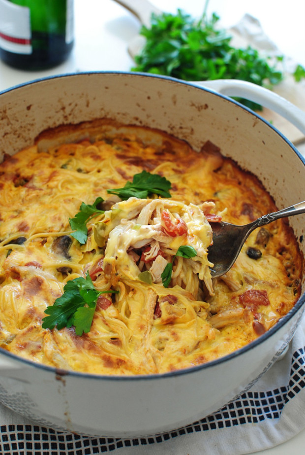 Grandmother Blann's Chicken Spaghetti / Bev Cooks