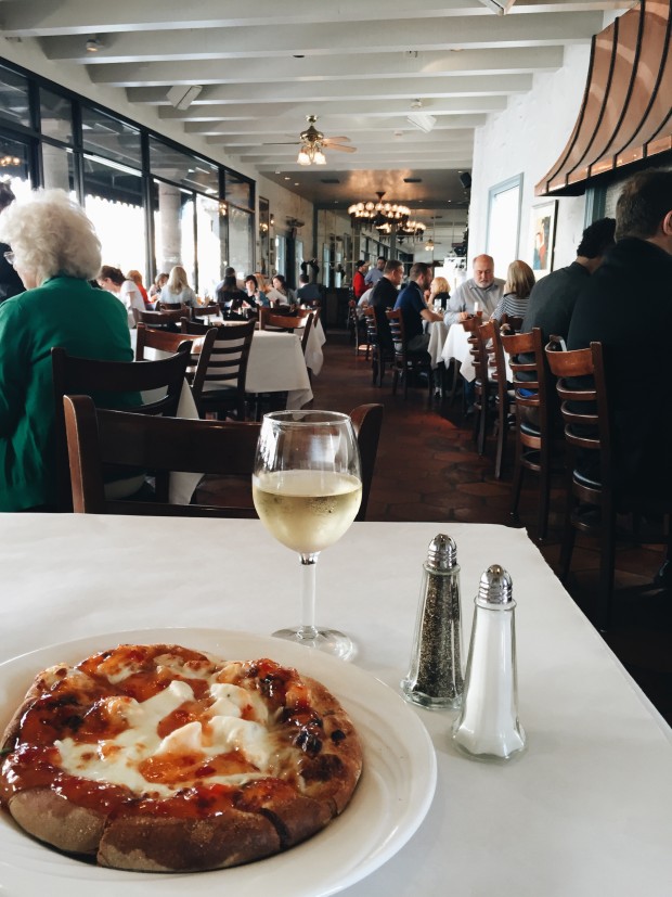 Pizza at the Classic Cup in the KC Plaza