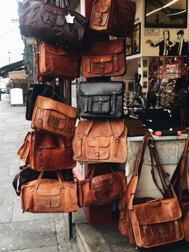 Leather bags in London