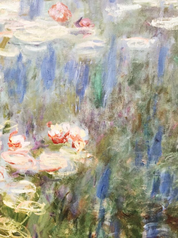 Friday Flotsam - Monet's Water Lilies IN PARIS when I was there. I went to Paris. 