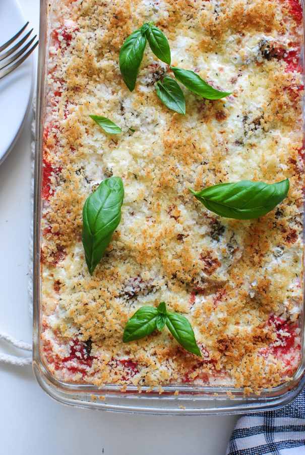 Italian Chicken and Rice Casserole / Bev Cooks