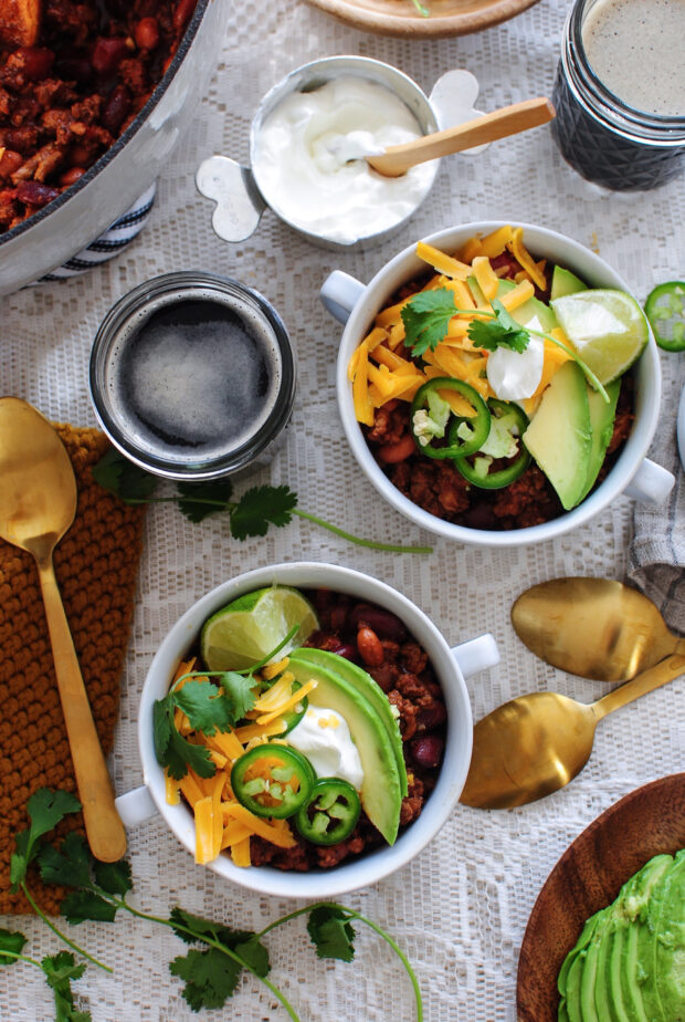 Classic Beef and Bean Chili with J.R. Watkins / Bev Cooks