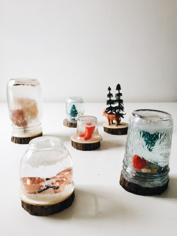 How to Make the Worst DIY Snow Globes Ever / Bev Cooks