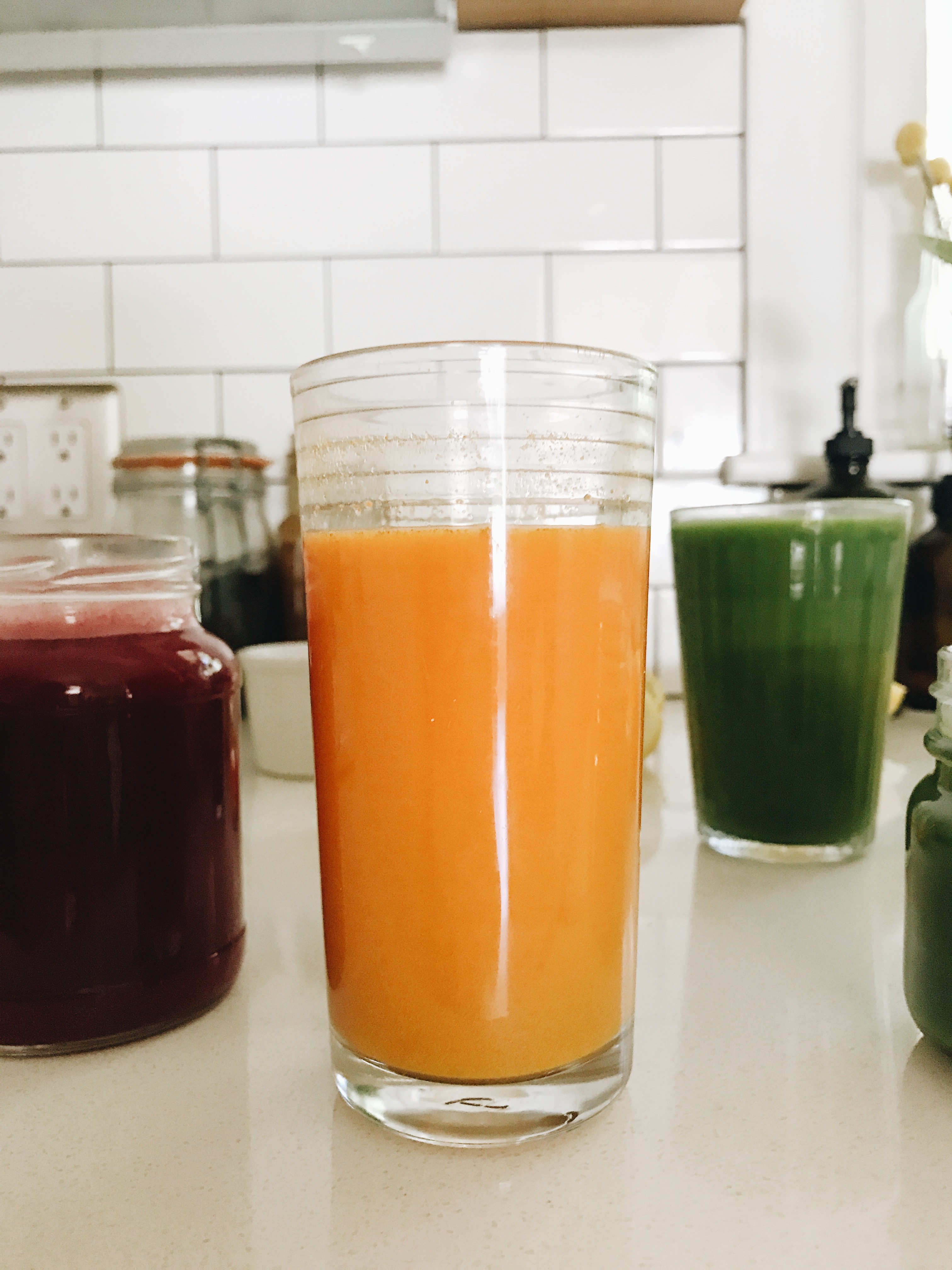 Green Juice, Carrot Juice and Beet Juice! / Bev Cooks