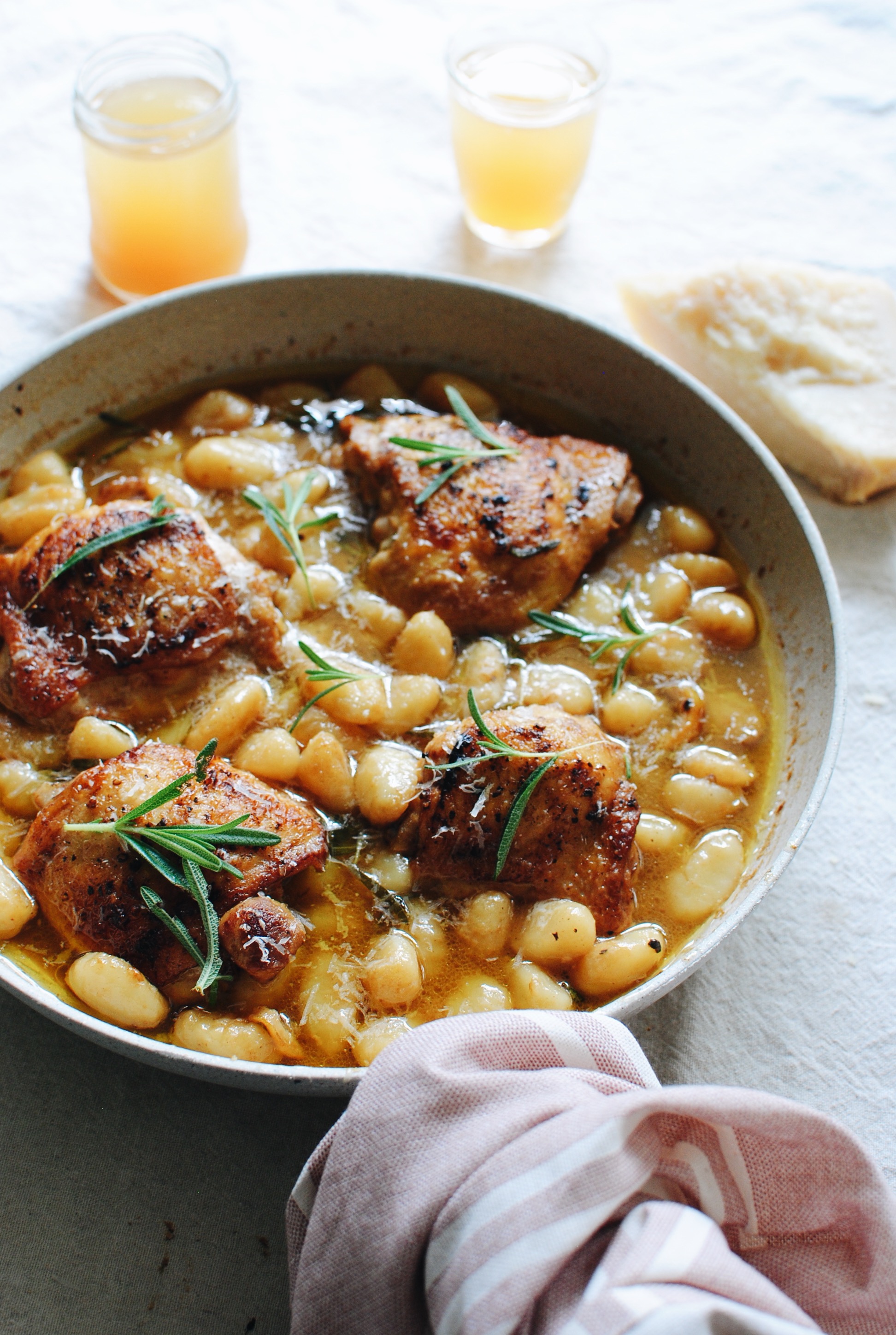 Rosemary Chicken Gnocchi - Bev Cooks