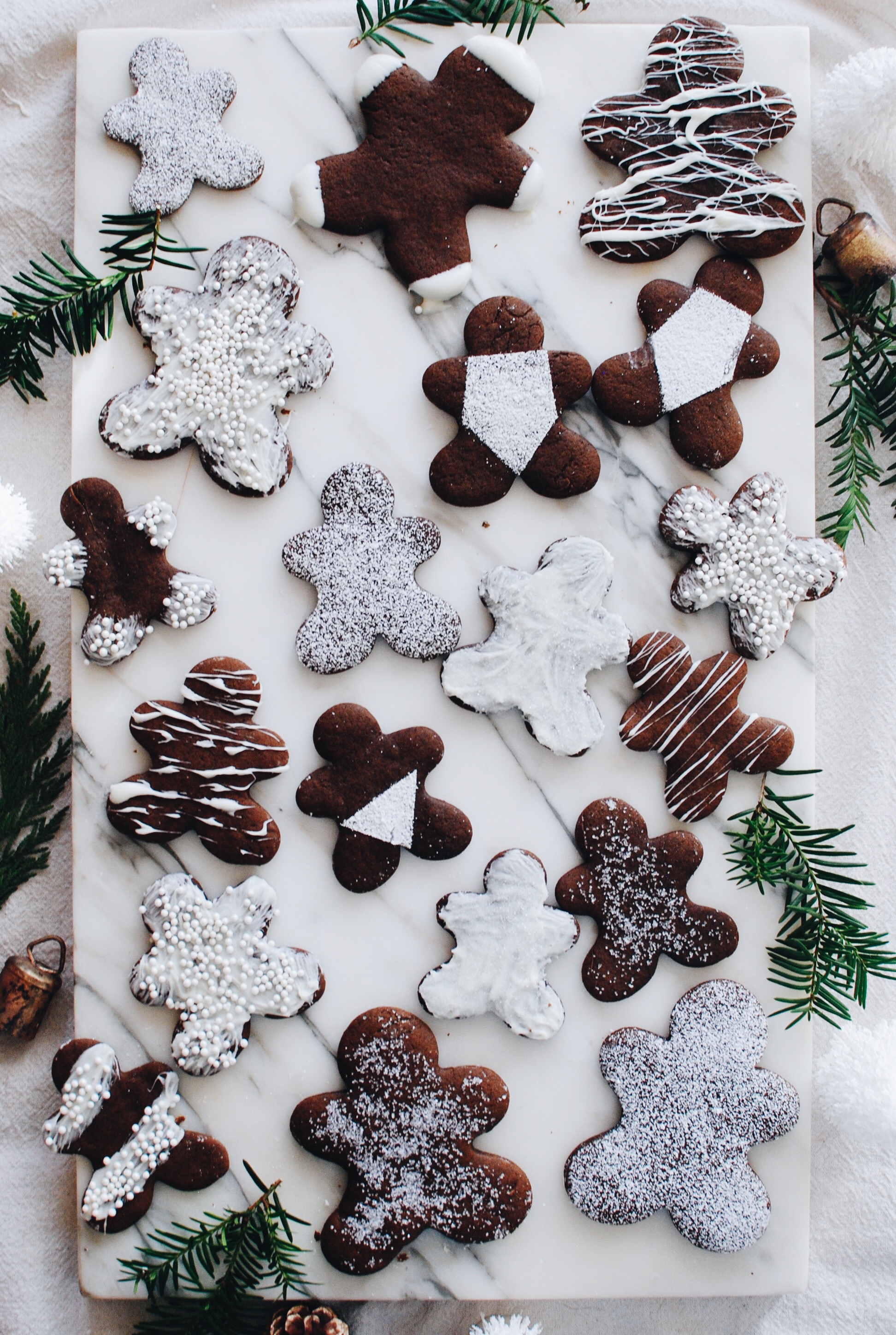 Gingerbread Cookies With Simple Decorating Bev Cooks