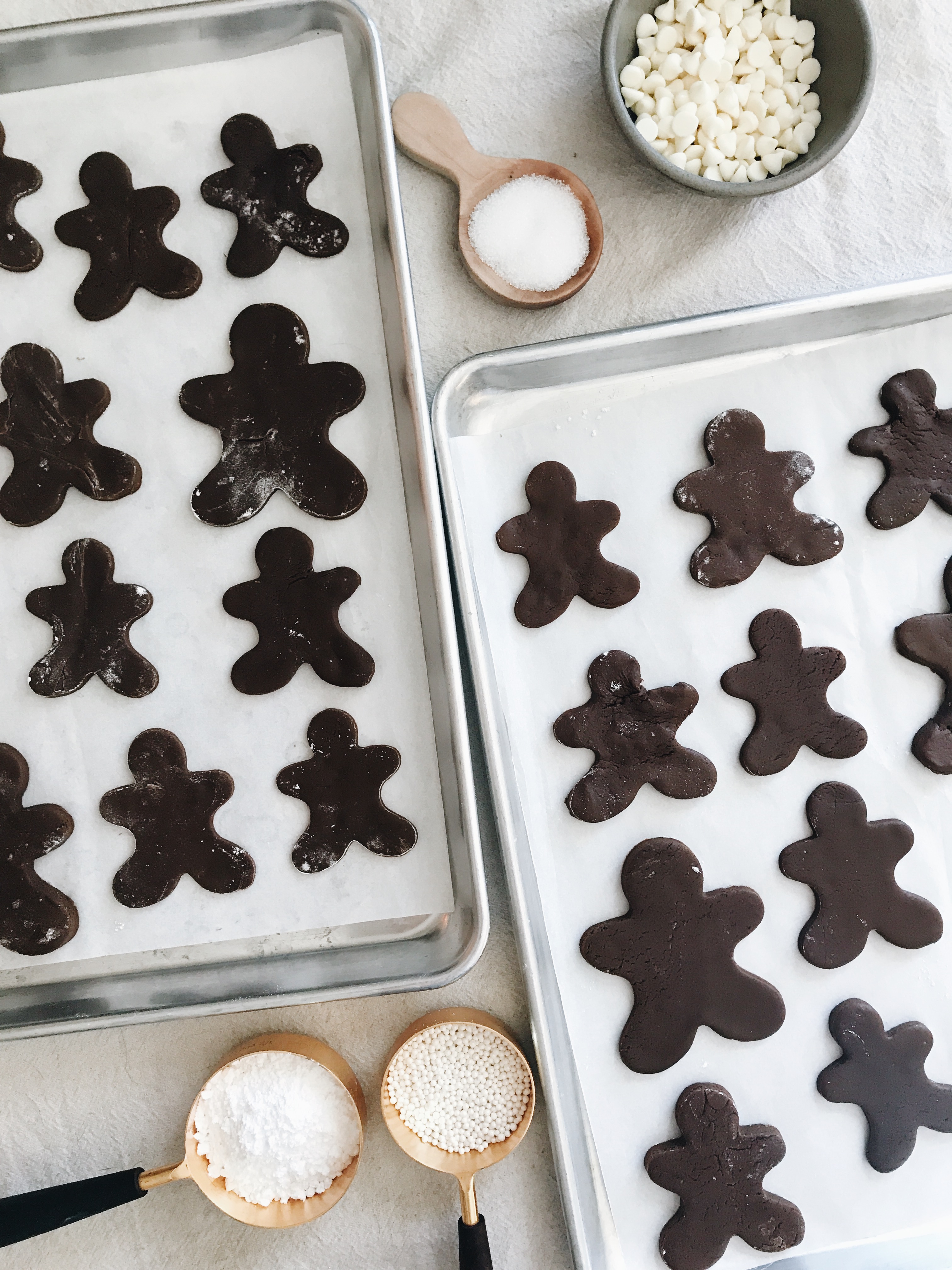 Gingerbread Cookies with Simple Decorating / Bev Cooks