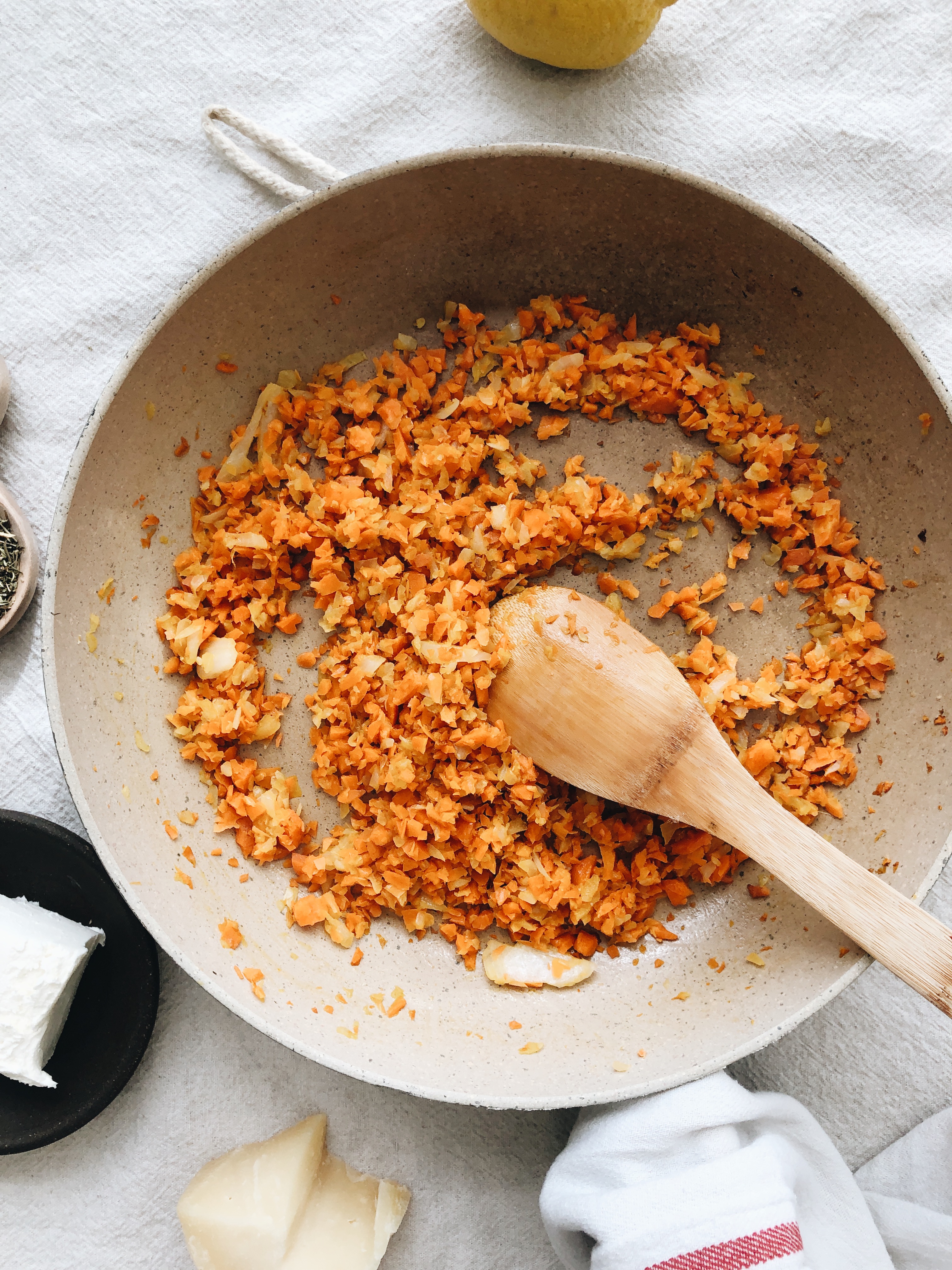 Creamy Orecchiette Turkey Bolognese / Bev Cooks