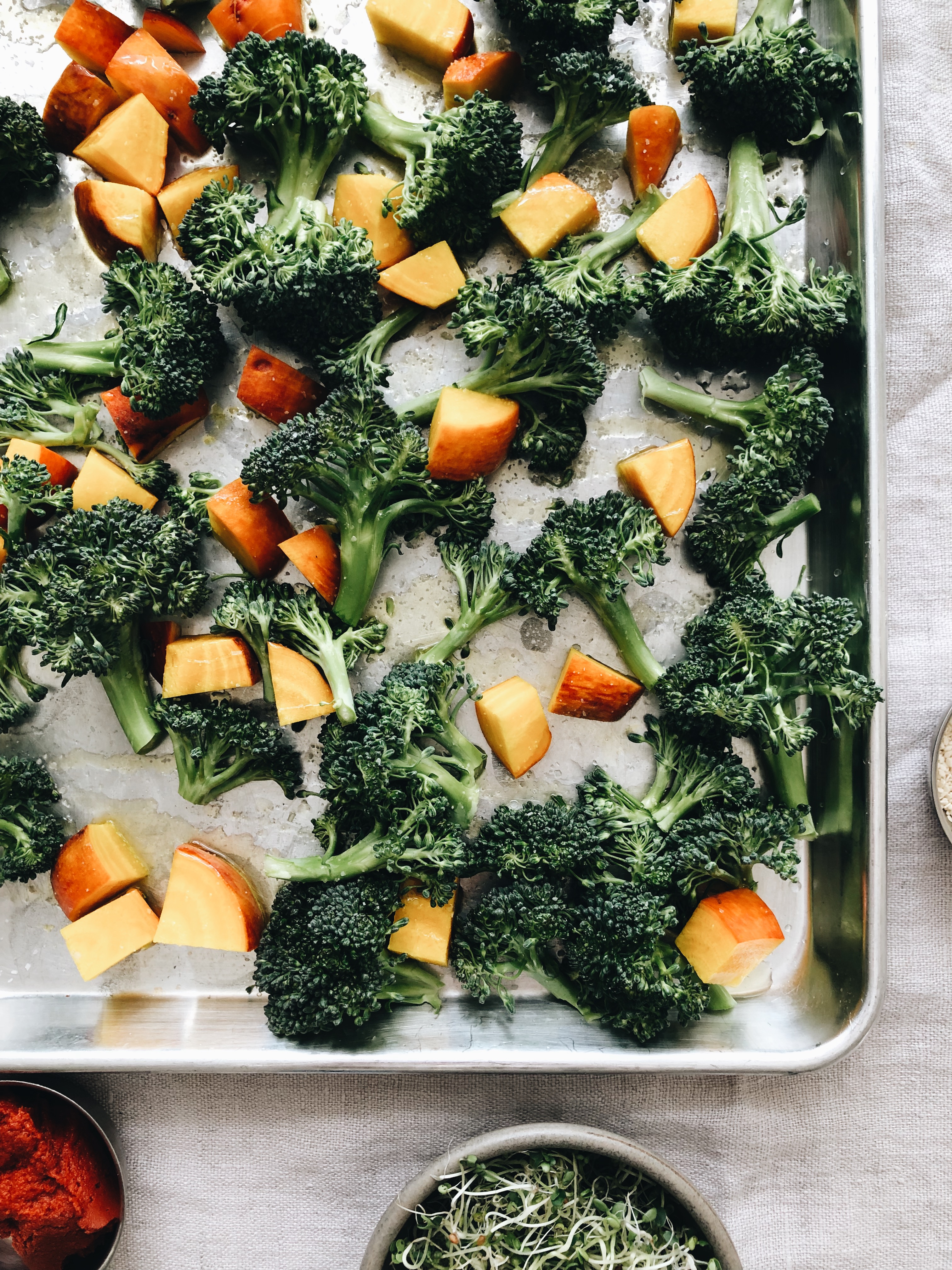 Thai Salmon and Broccoli Bowls / Bev Cooks