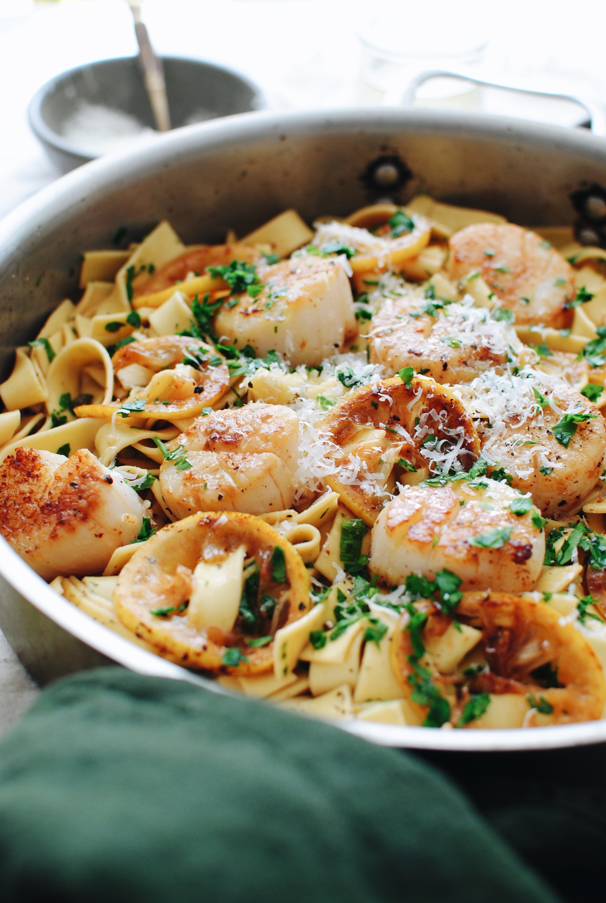 Scallop Piccata / Bev Cooks