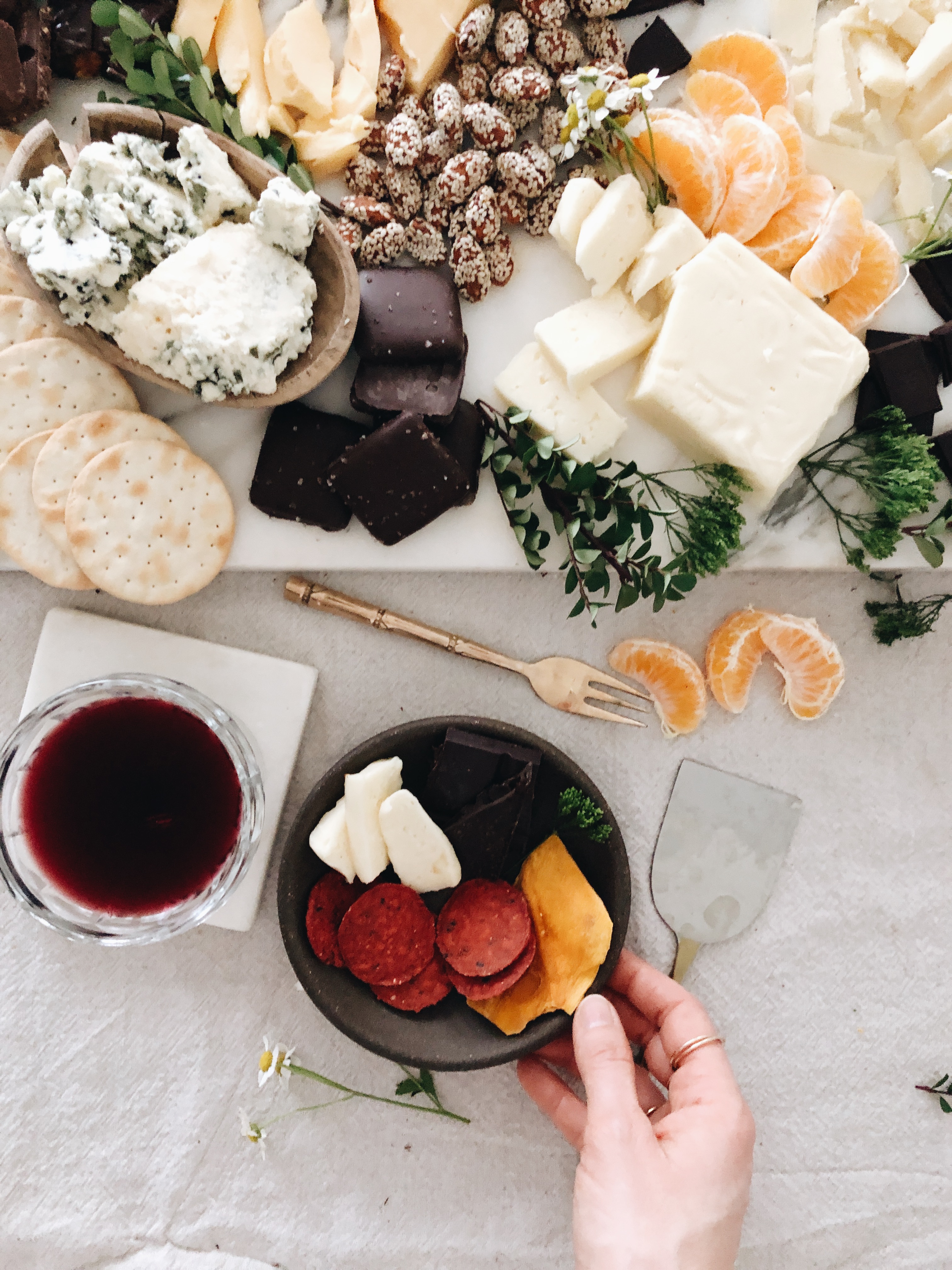 Chocolate, Cheese and Wine - Oh My! / Bev Cooks