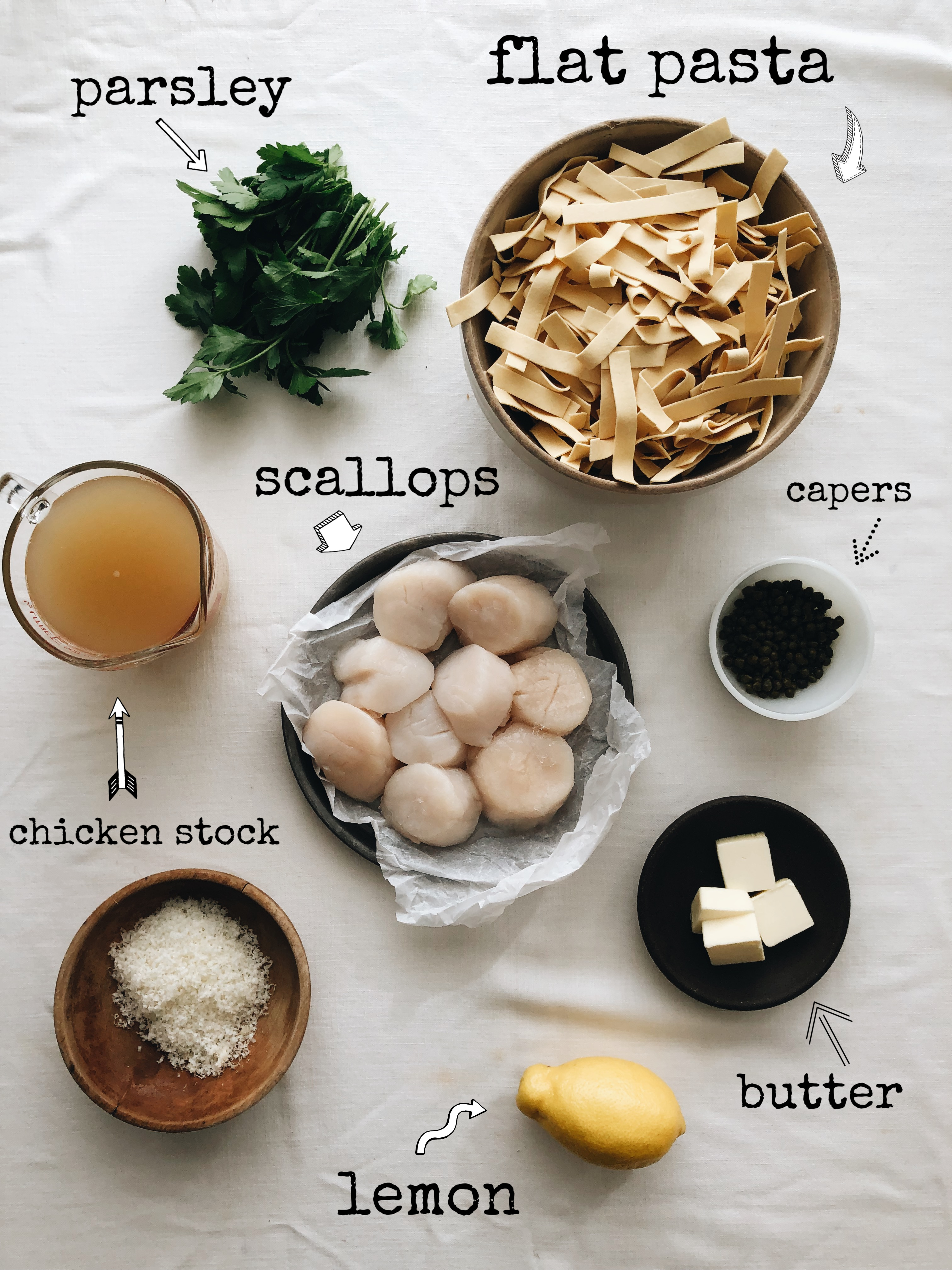 Scallop Piccata / Bev Cooks