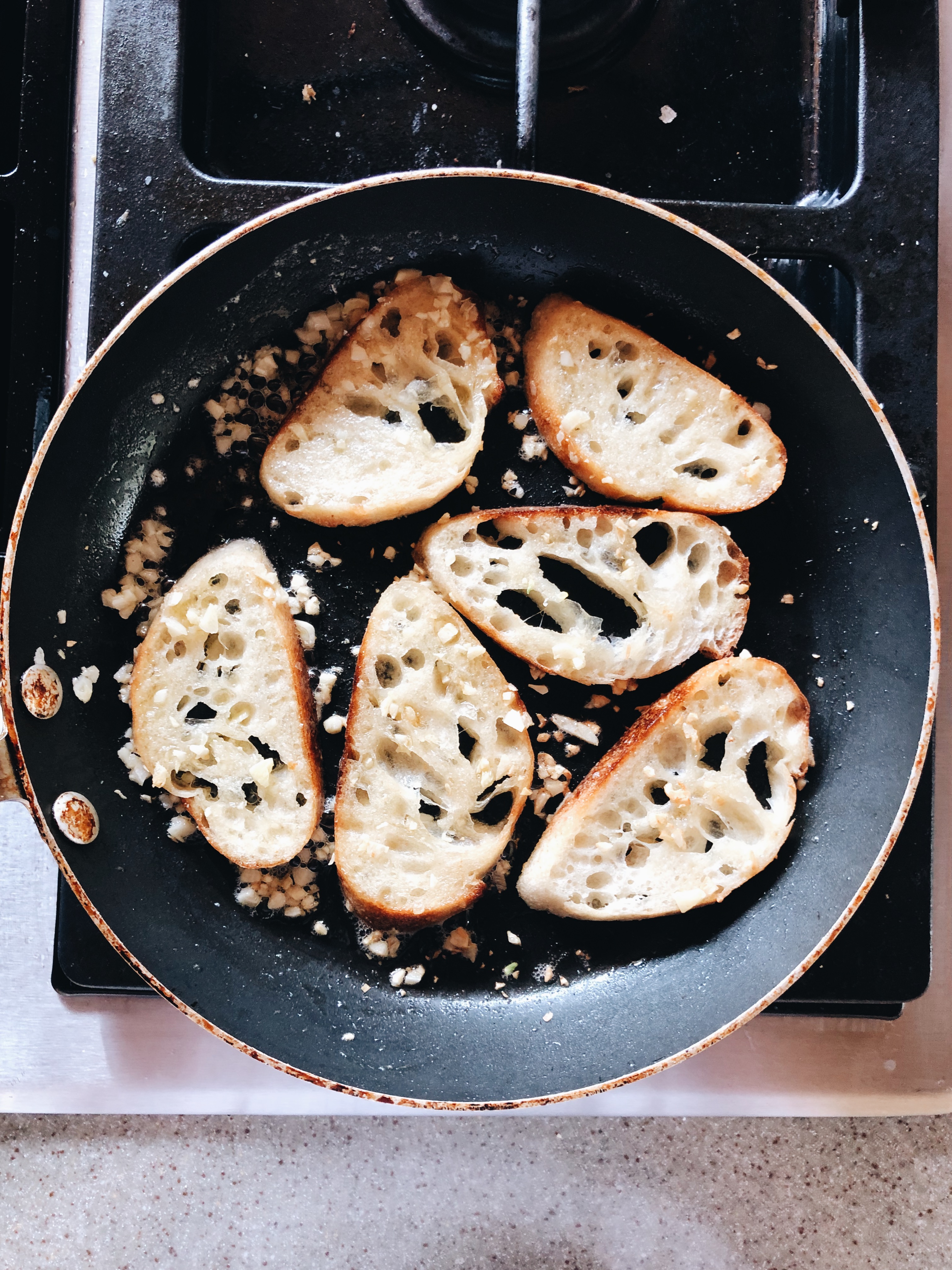 Honey Goat Cheese Crostini / Bev Cooks