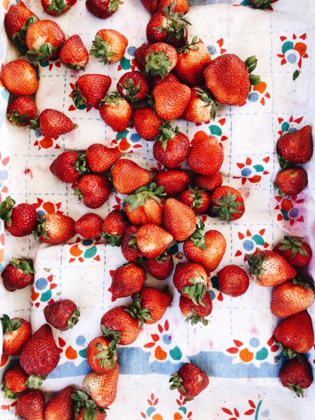 farmer's market strawberries