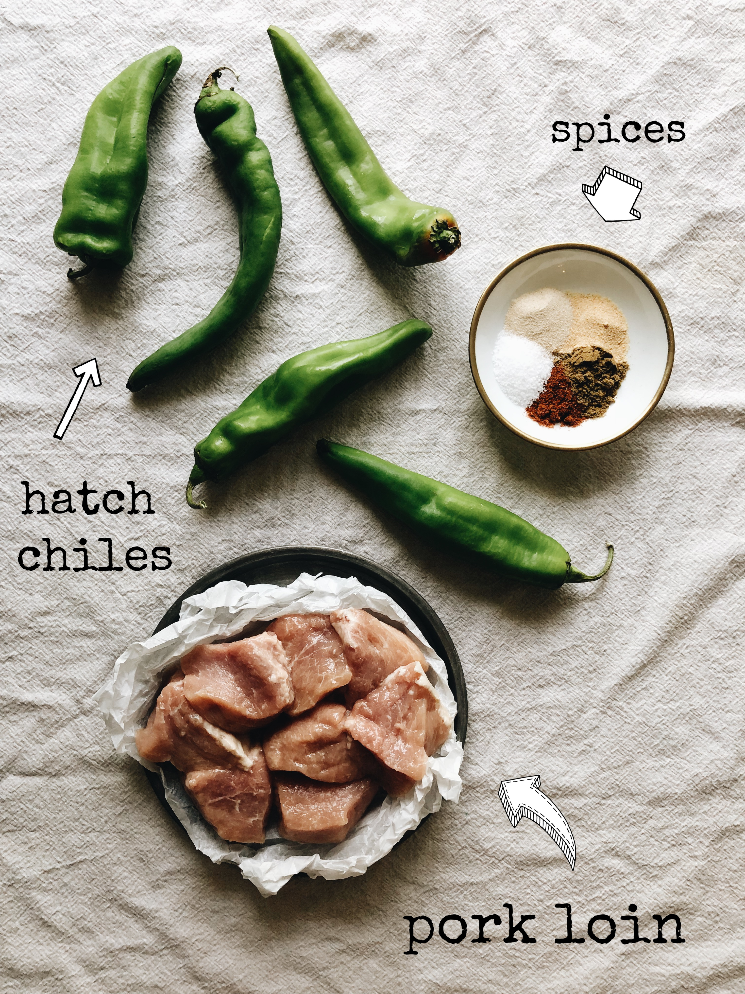 Hatch Chile Pork Nachos with Havarti Cheese / Bev Cooks