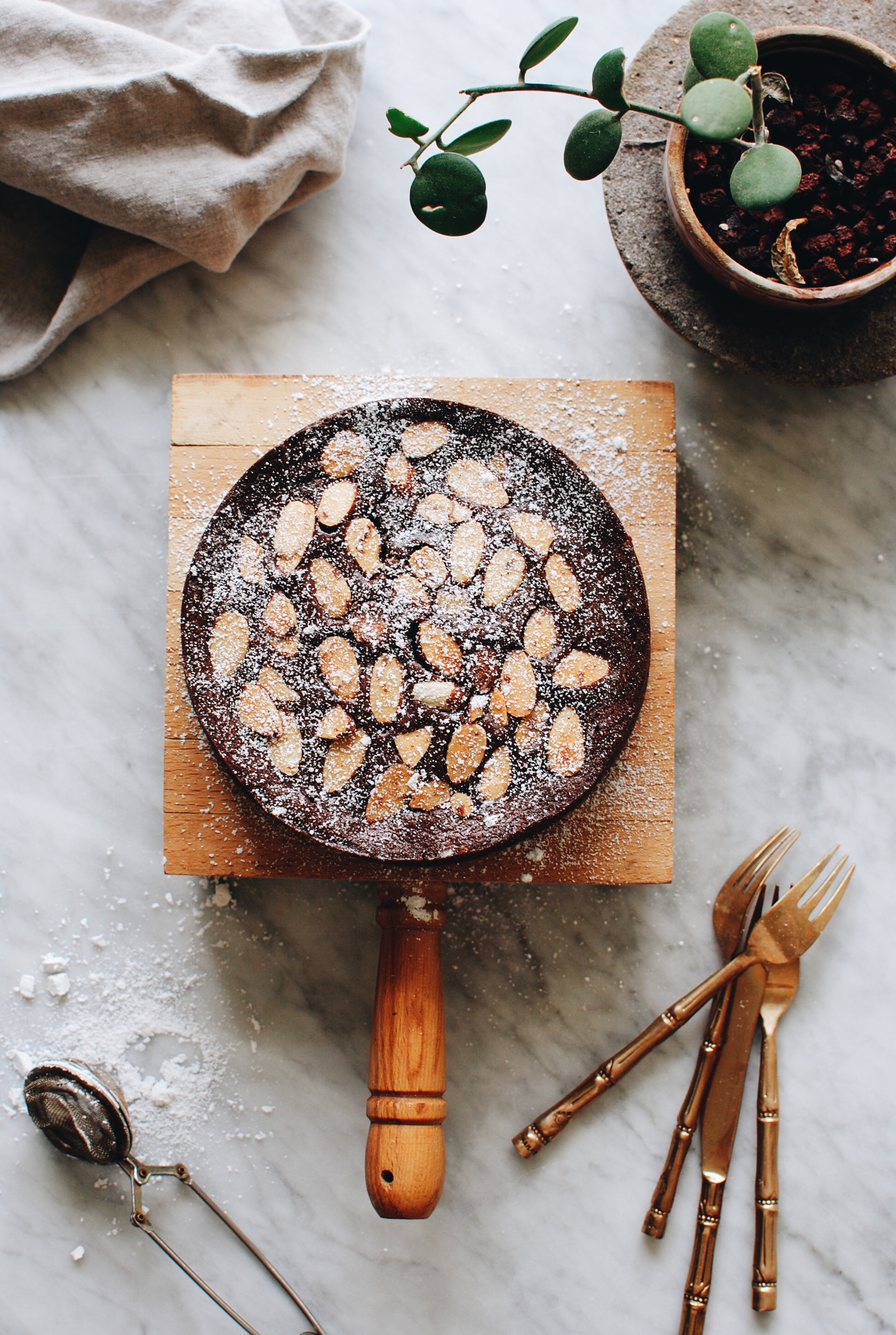 Mini Chocolate Mascarpone Cake / Bev Cooks