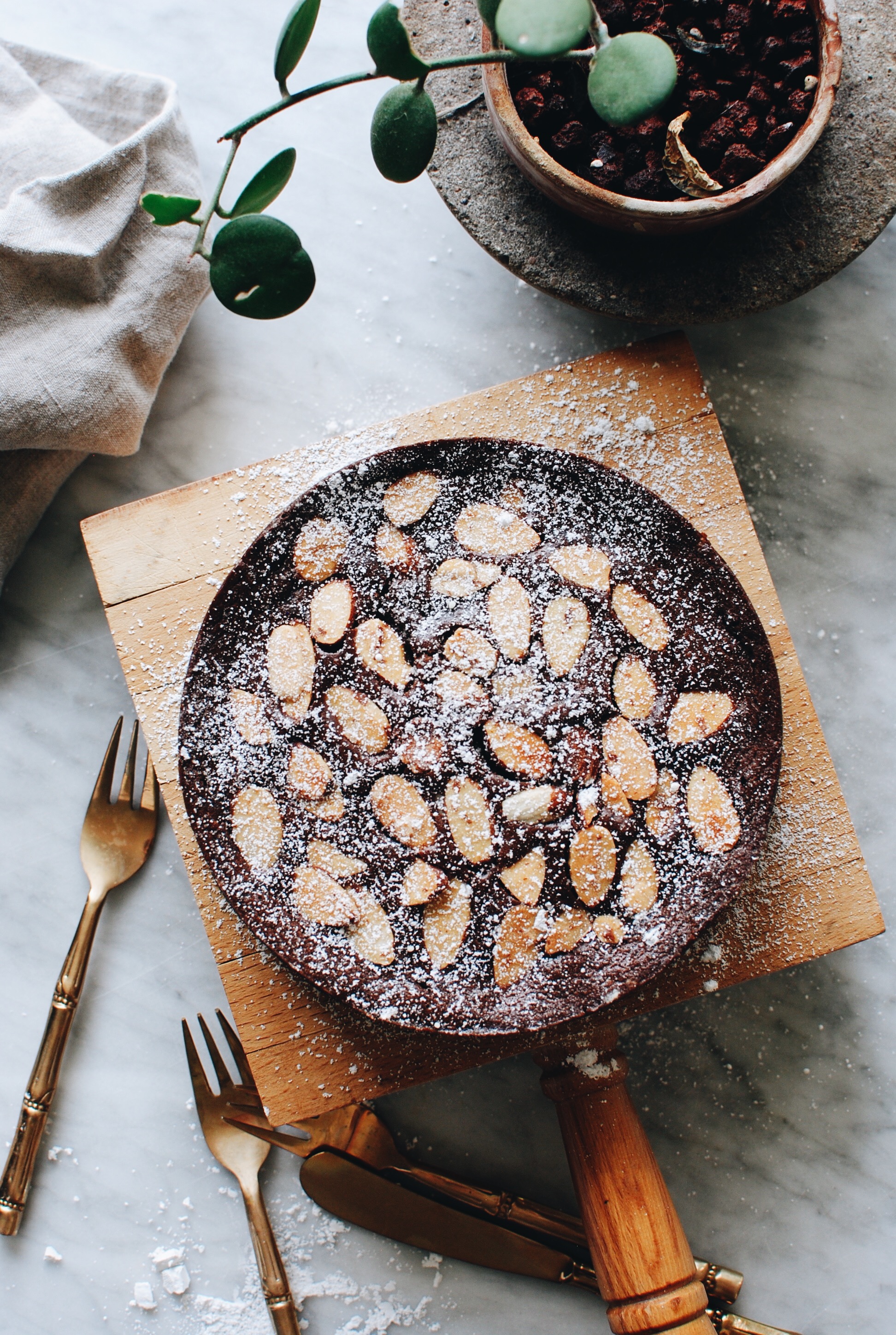 Mini Chocolate Mascarpone Cake / Bev Cooks